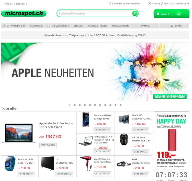 Erfahrungen mit Microspot